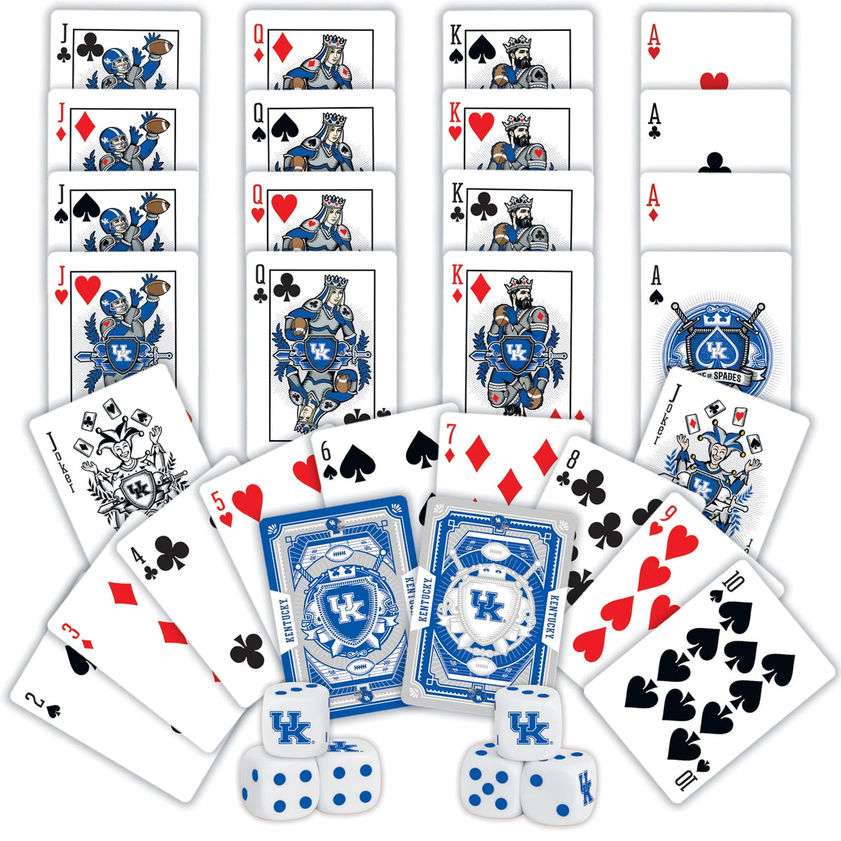 Michigan Wolverines 2-Pack Playing Cards & Dice Set C3691