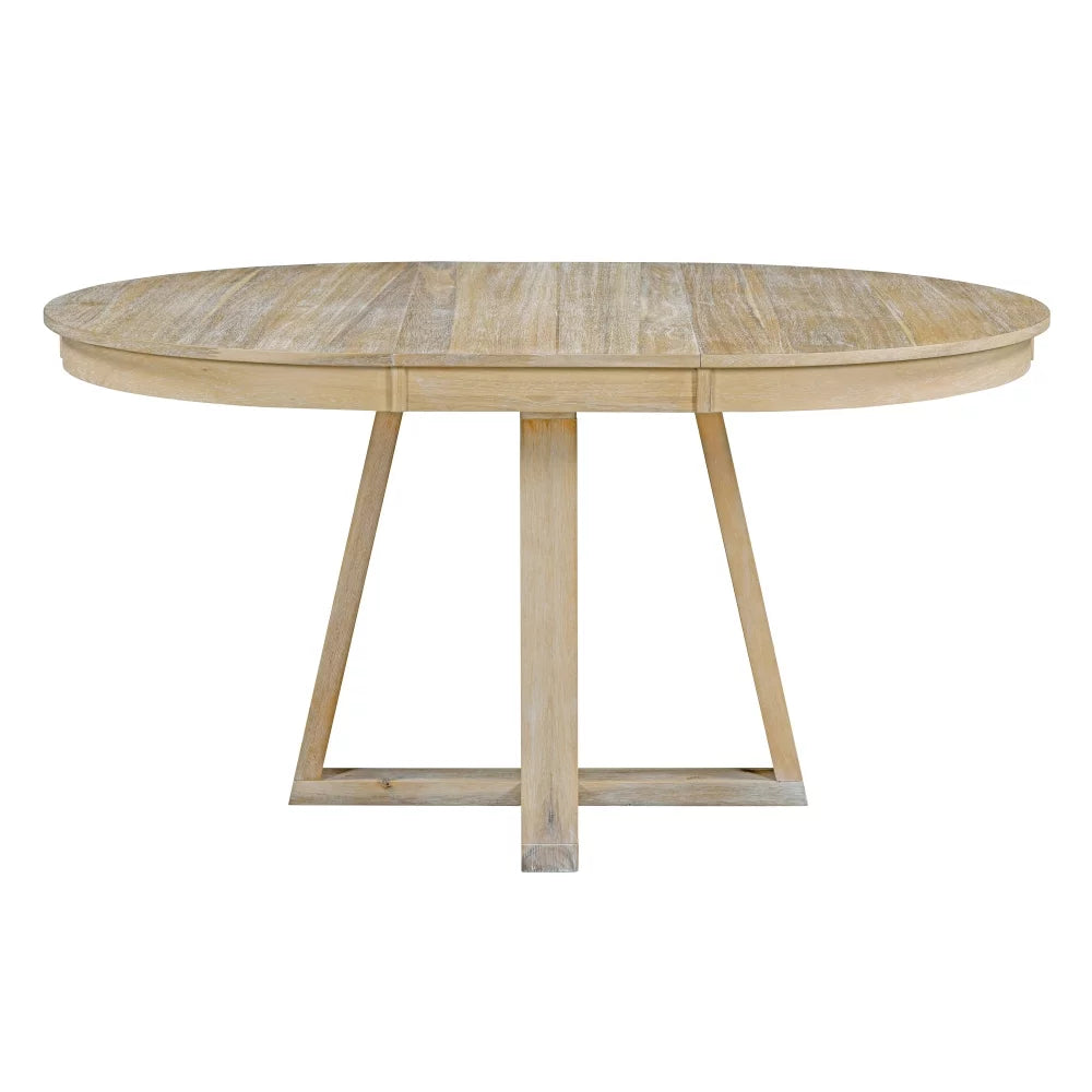 5-Piece Round Dining Set with 4 Upholstered Chairs V8559