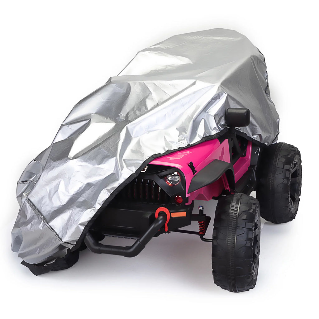 Kids Ride-On Toy Car Cover Black 55.5 x 32 x 31.5 inches H85529