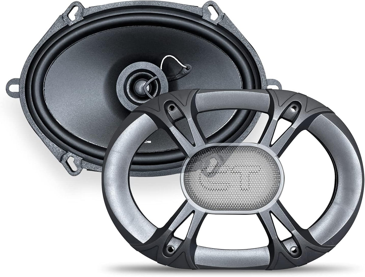 5x7 Inch Coaxial Car Speakers, 160 Watts Max, Pair L852