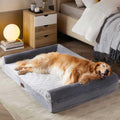 Large Dogs Orthopedic Sofa Dog Bed with Removable Waterproof Cover C459018