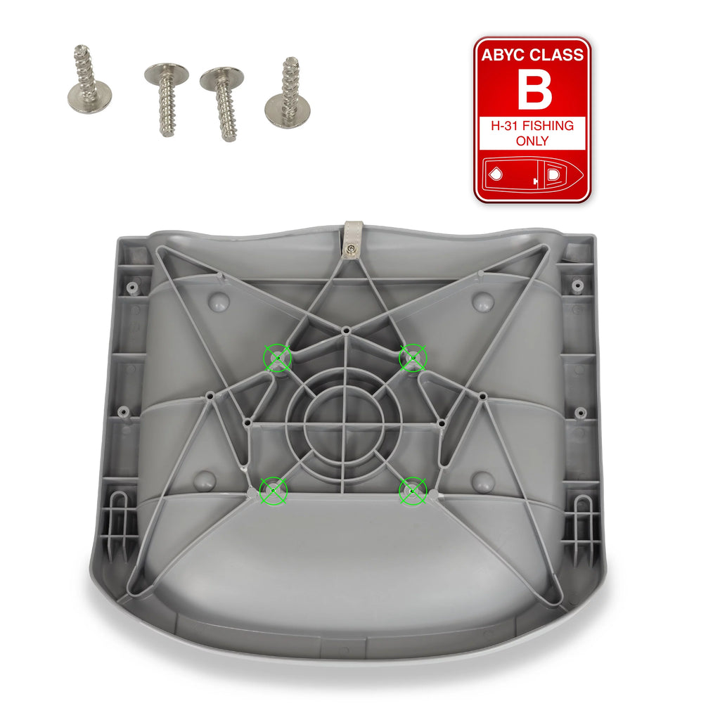 Gray Folding Boat Fishing Seat W65245