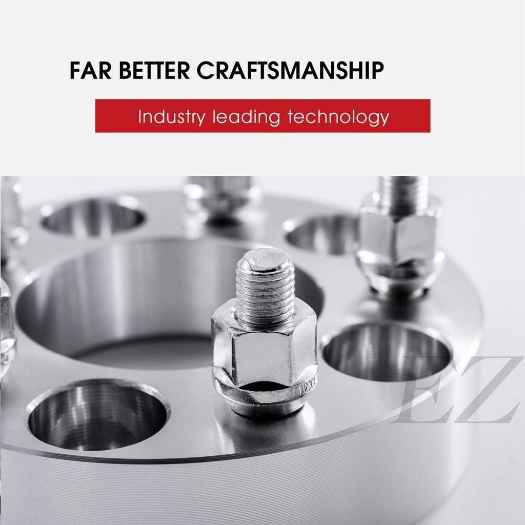 4 Billet Wheel Adapters 5 Lug 135mm Thickness 1 Inch X571617