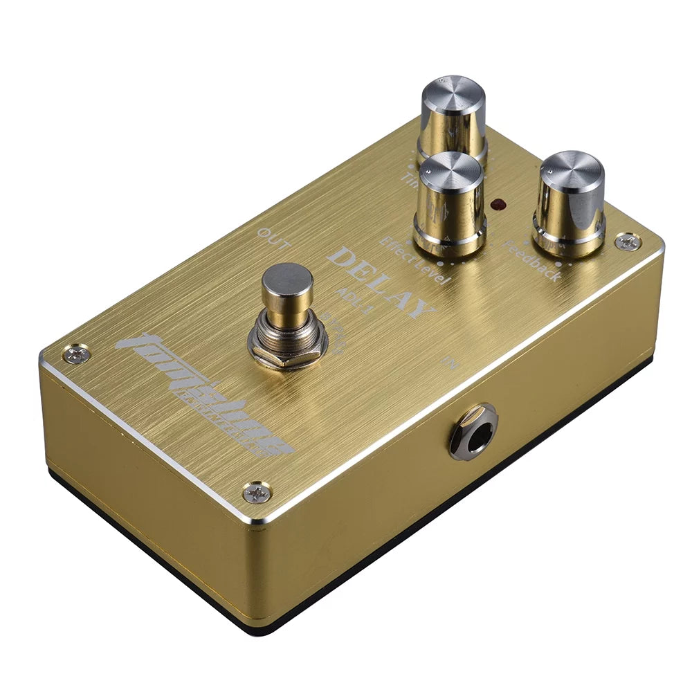 Delay Electric Guitar Effect Pedal Aluminum Alloy Housing True Bypass L59031