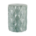 Faceted Textured Earthenware Stool M511