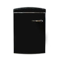 3.2 cu. ft. Retro Convertible Freezer-Refrigerator in Black R3589
