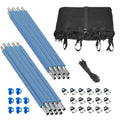 Trampoline enclosure set T7188