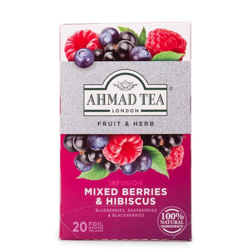 Mixed Berry Hibiscus Tea 20 bag Pack of 4 P835
