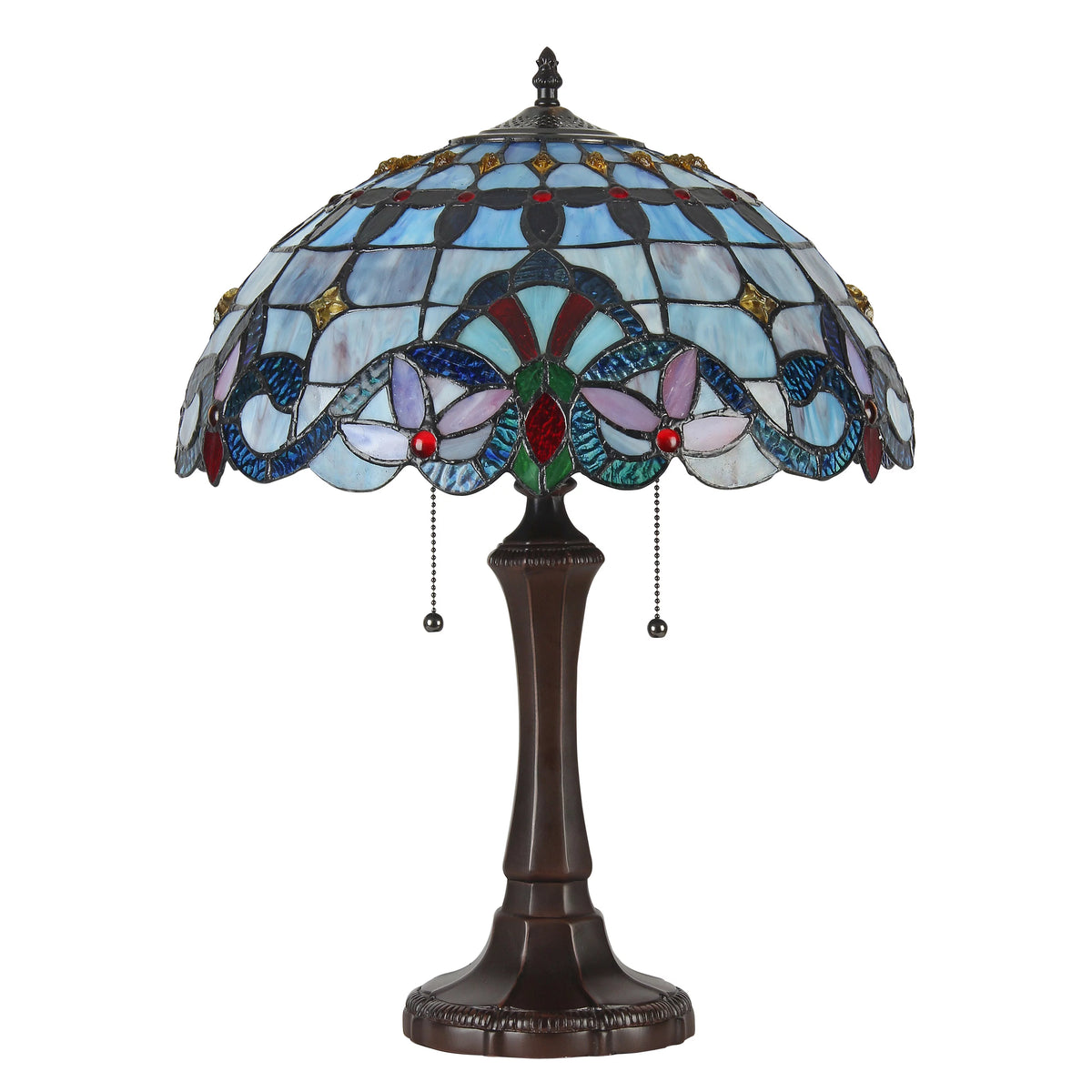 Victorian Table Lamp 16" Shade W89620