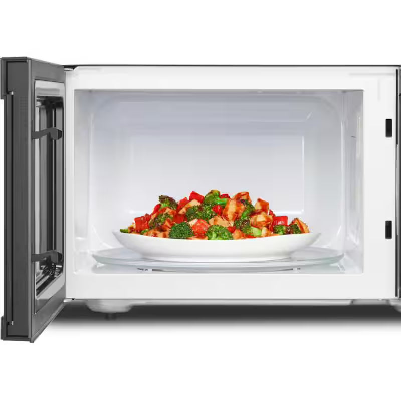 2.2 cu. ft. Black Stainless Countertop Microwave A145