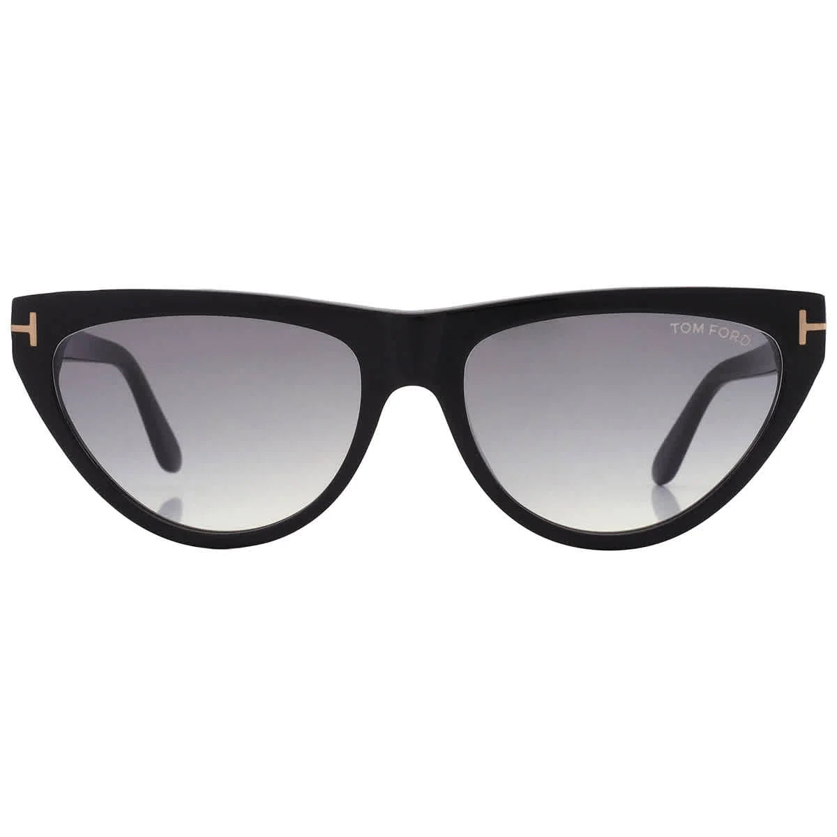 Amber Smoke Grey Gradient Cat Eye Sunglasses O637615