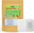2 in 1 Ginger Wormwood Foot Pads with Bamboo Vinegar, 30 Pads Q811616