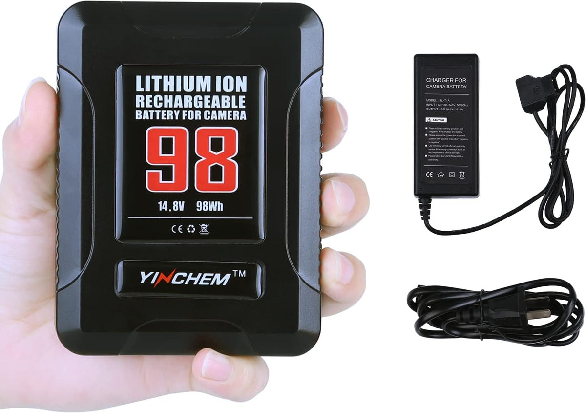 98Wh V Mount Battery with D-tap and USB W7570