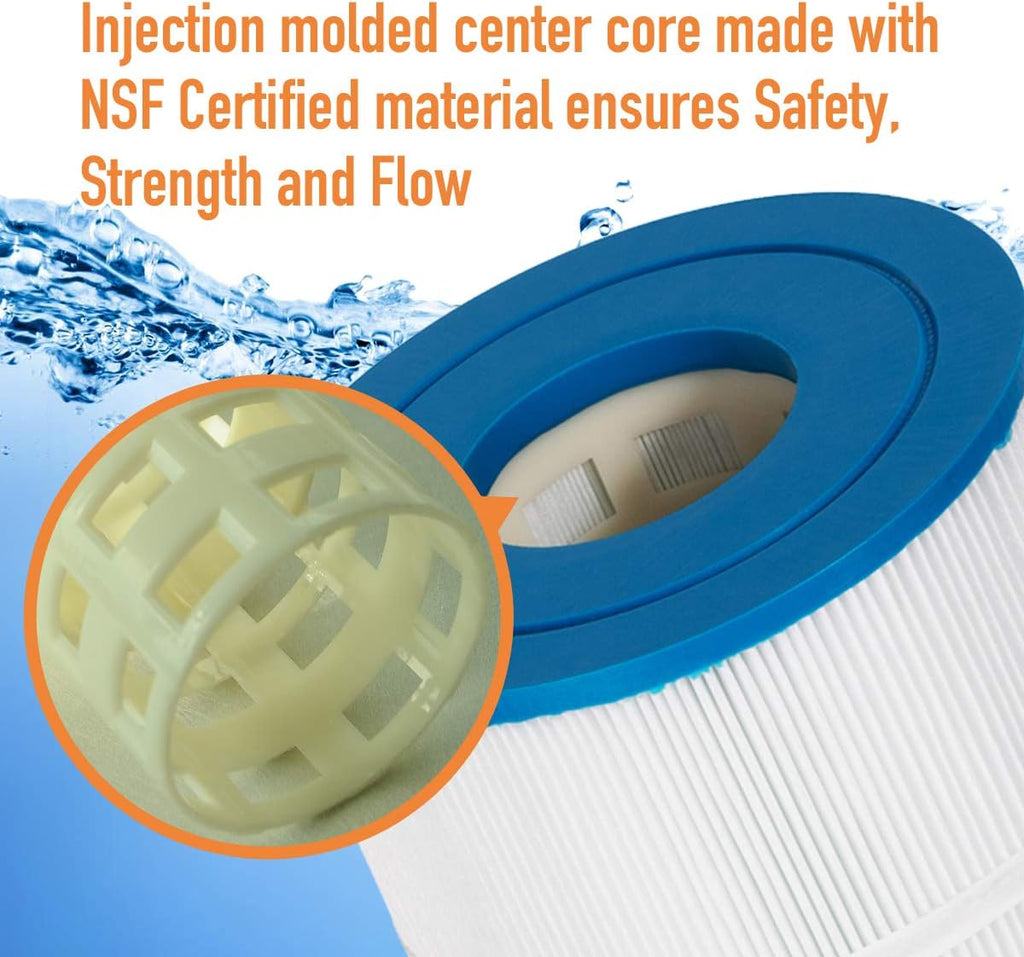 4 Pack 115 Sq.Ft Pool Filter Cartridge Q427