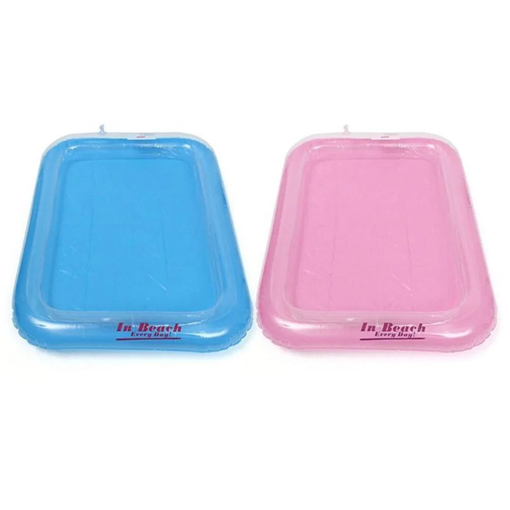 Pink Inflatable Sand Toy Tray G9422