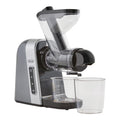 Gray Slow Masticating Juicer with Wide Mouth Chute O782