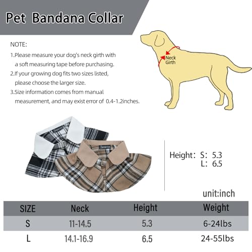 Dog Tuxedo Collar Bandana with Bow Tie H9879