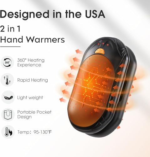 Rechargeable Electric Hand Warmers 2 Pack H907