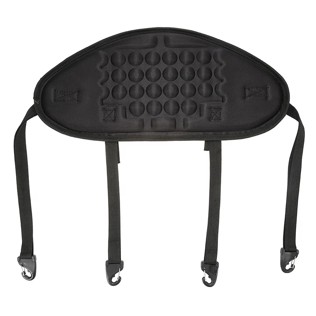 Black Adjustable Kayak Seat Backrest with Back Pad N64564