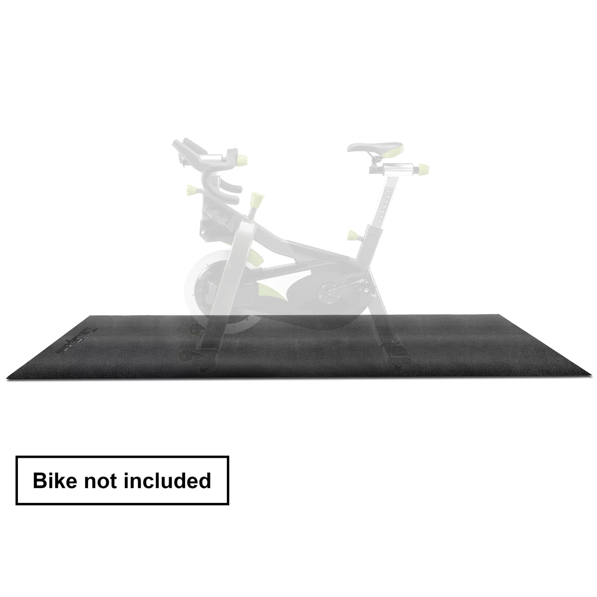 8x3-ft High-Density PVC Waterproof Fitness Mat Black L133760