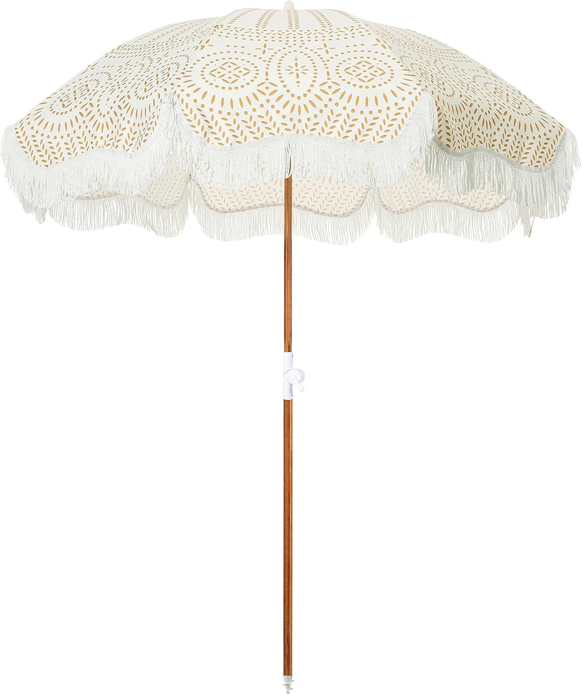 Navy Crew Stripe Holiday Umbrella H320