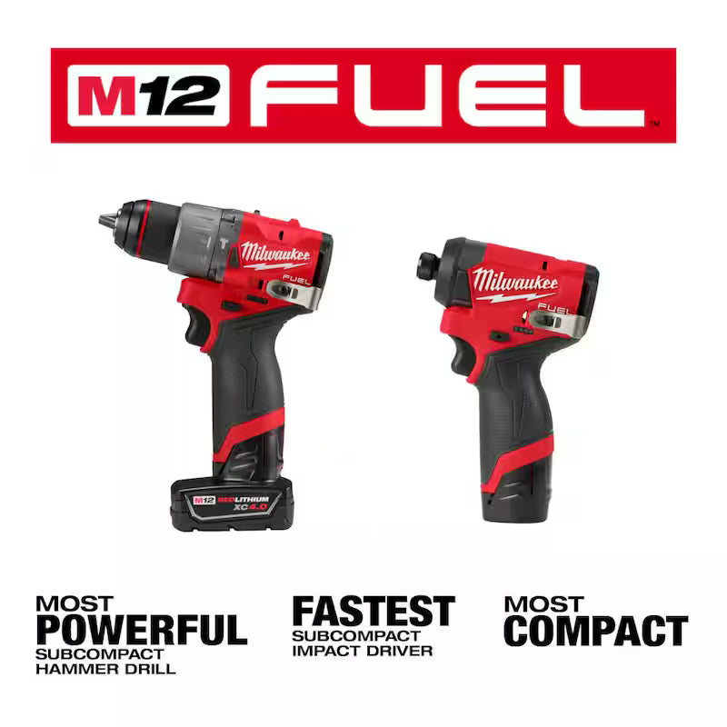 12-Volt Cordless Hammer Drill and Impact Driver Combo Kit W9824