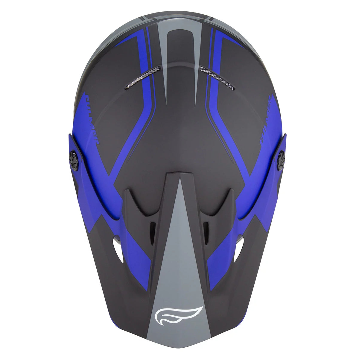 Matte Blue Off-Road Helmet A4887