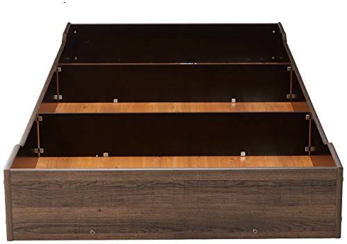 Dark Brown Trundle Under Bed Storage H675910