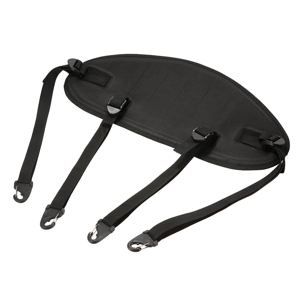 Black Adjustable Kayak Seat Backrest with Back Pad N64564