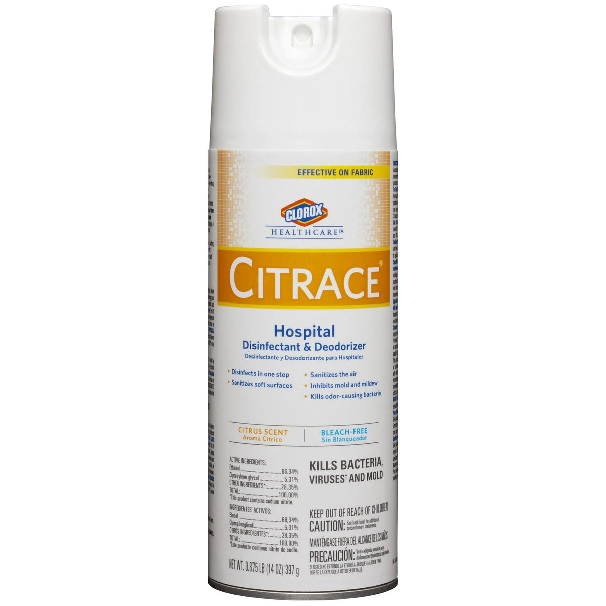 Citrus 14oz Aerosol Disinfectant & Deodorizer F19995