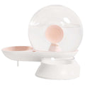 Snail Shaped 2-in-1 Gravity Pet Water Dispenser and Food Bowl F2611