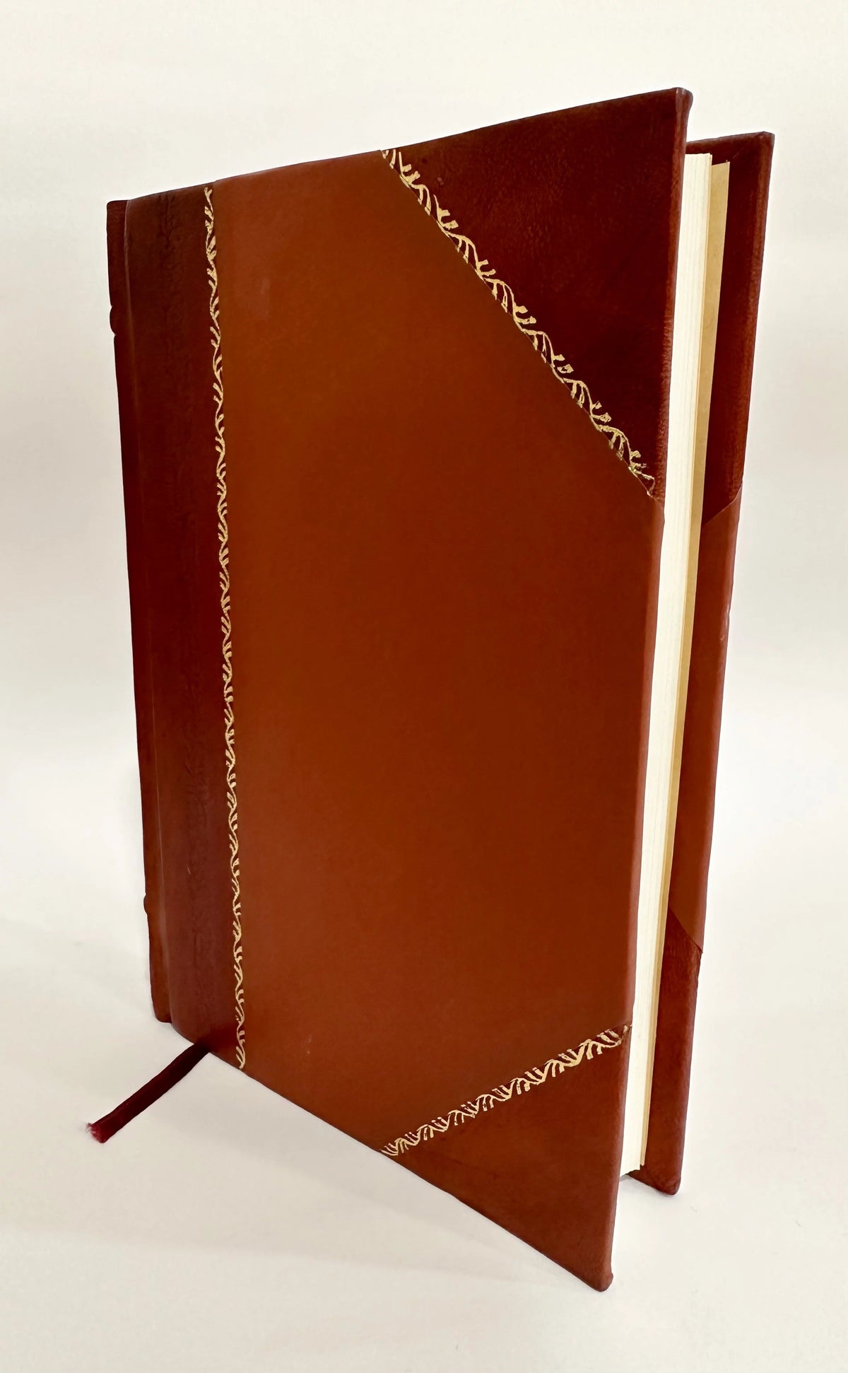 Cherry & Violet Leather Bound P514