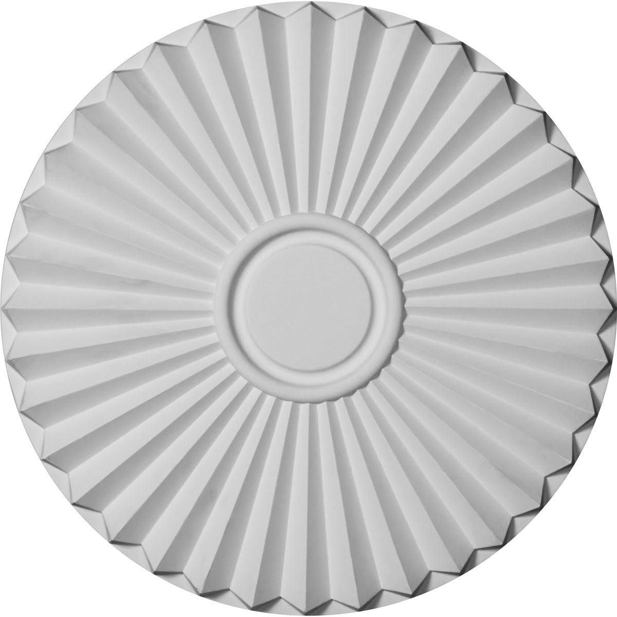 Hand-Painted Iridescent Gold Ceiling Medallion T88013