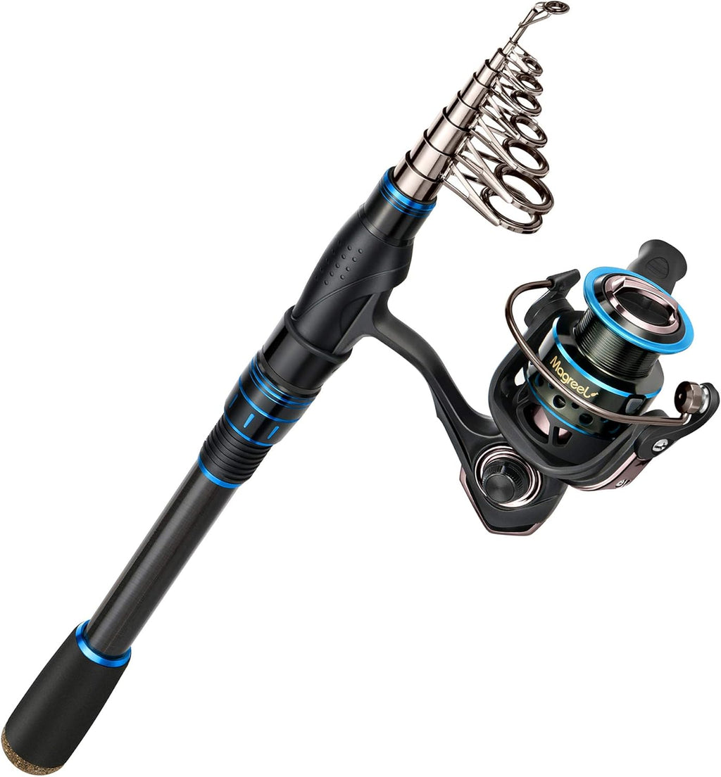 Carbon Fiber Telescopic Fishing Rod and Reel Combo X4569