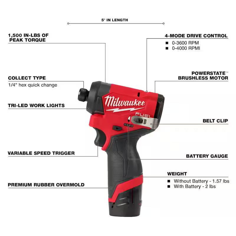 12-Volt Cordless Hammer Drill and Impact Driver Combo Kit W9824