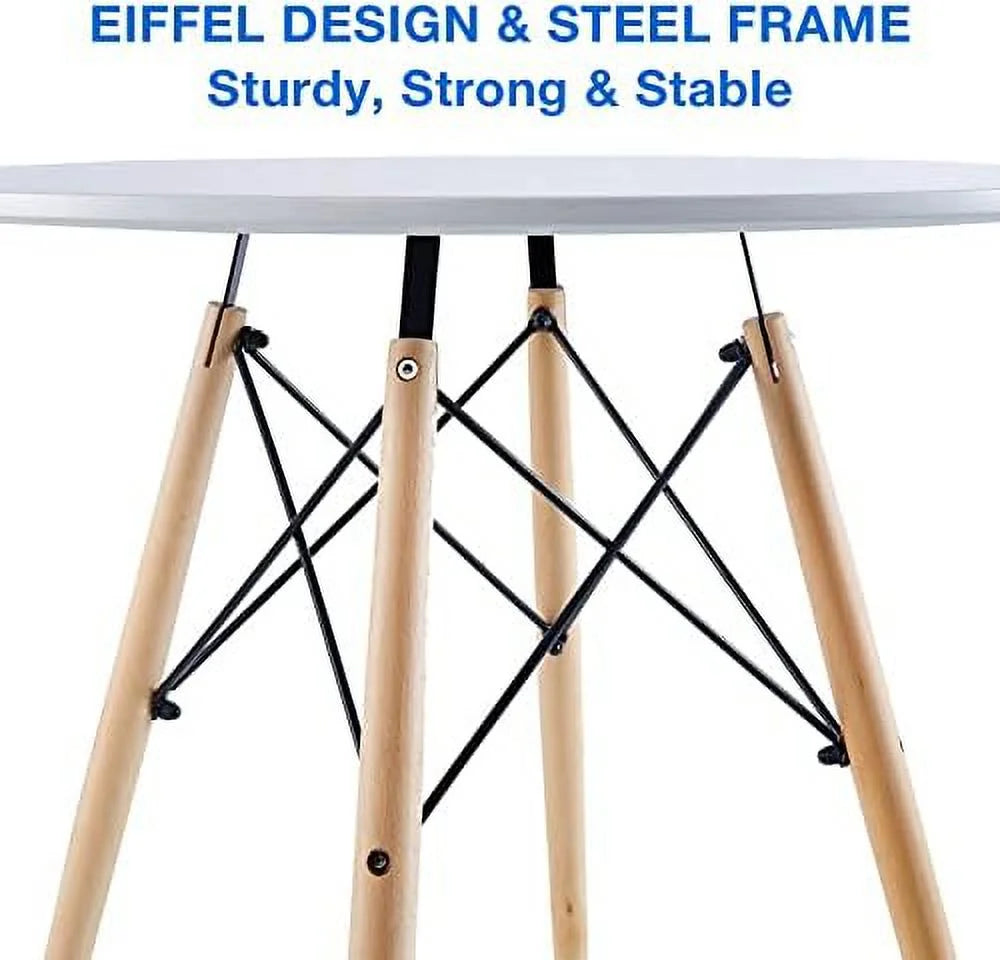 31.5 inch Industrial Round Dining Table D1588
