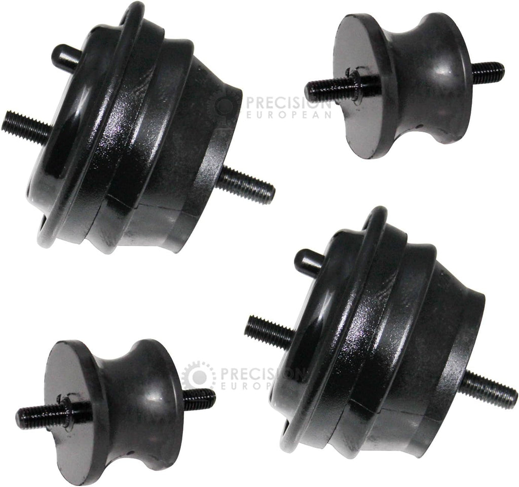 4pcs Motor Mounts and Transmission Mounts Compatible with BMW E36 E46 U96230