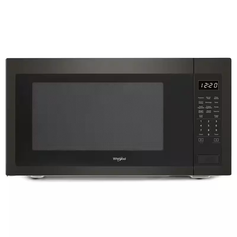 2.2 cu. ft. Black Stainless Countertop Microwave A145