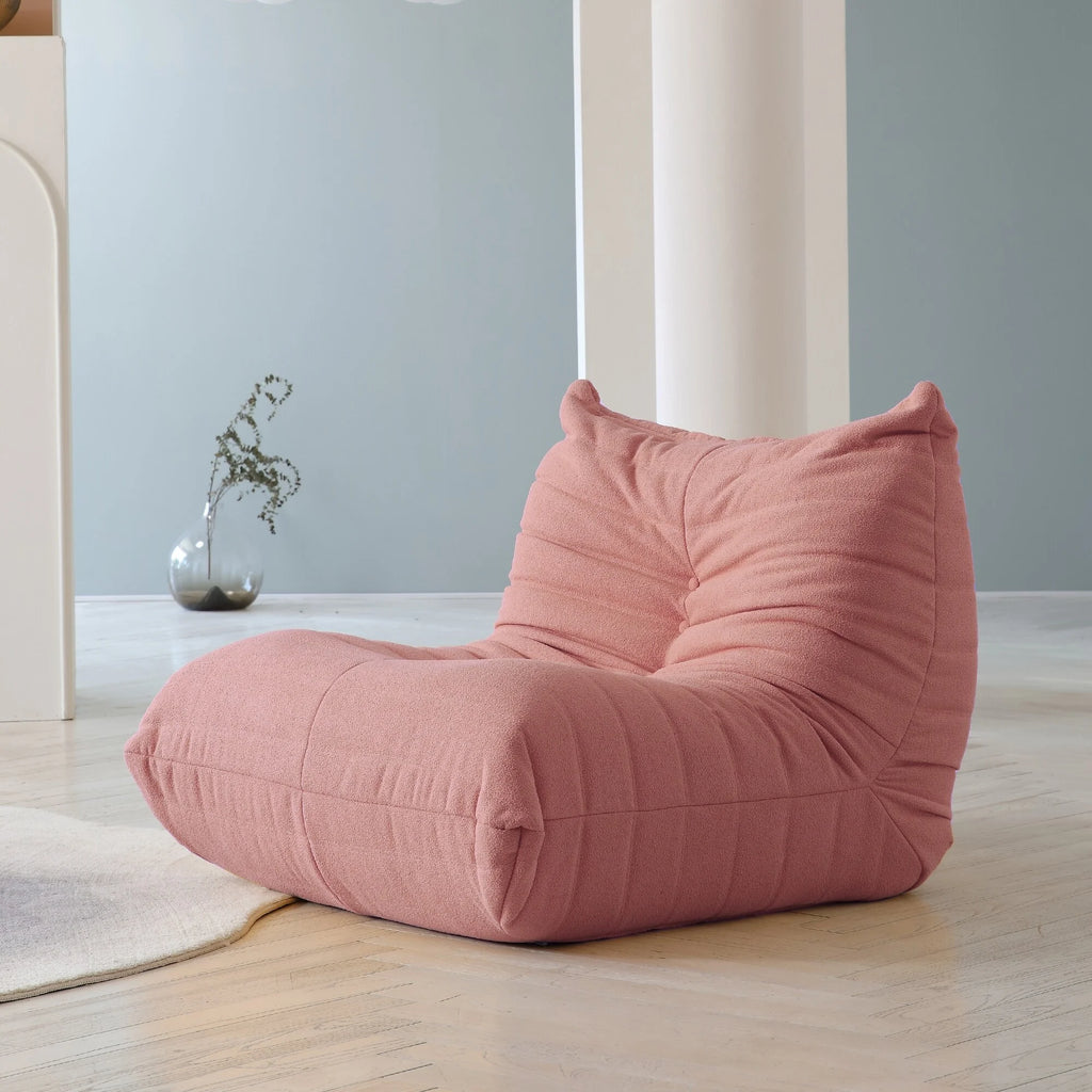 Teddy Velvet 3 Seats Lazy Floor Sofa G1435
