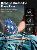 Insulin Cooler Travel Case and 4 Gel Ice Packs T95356