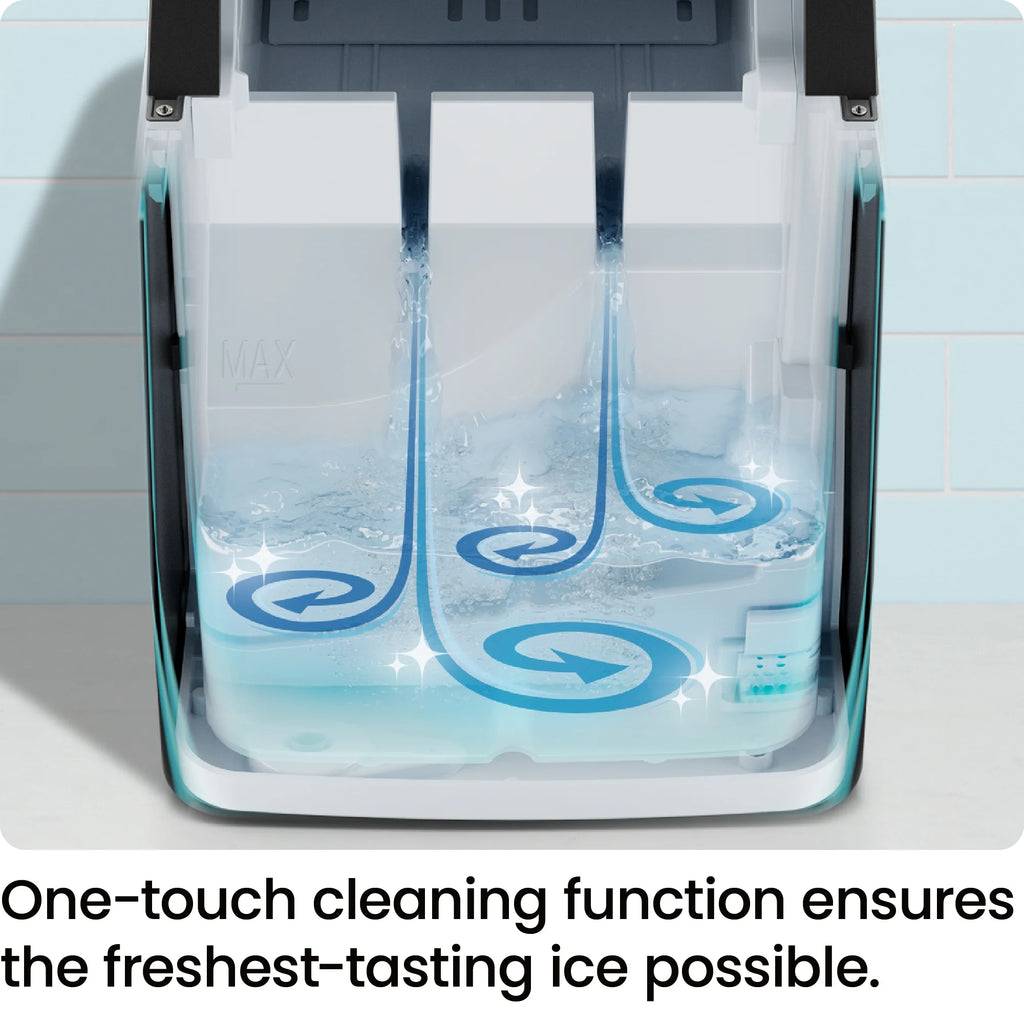 Countertop Bullet Ice Machine 0.88lb Capacity Black P291728