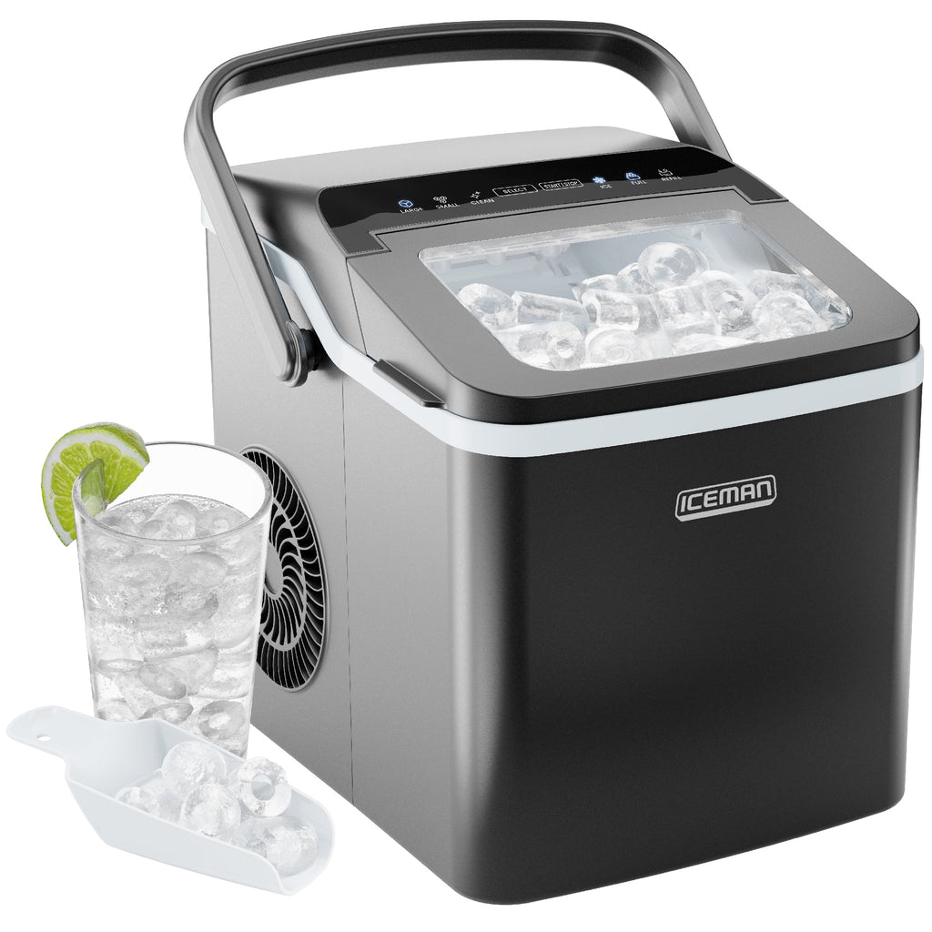 Countertop Bullet Ice Machine 0.88lb Capacity Black P291728