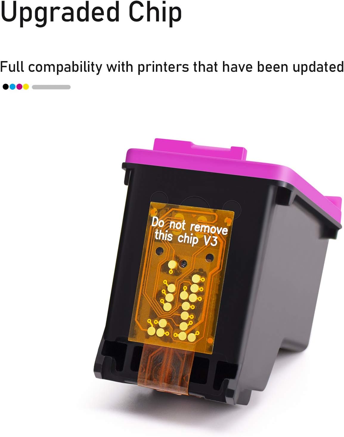 Remanufactured Ink Cartridges Black & Color 5Pack (3Black,2Color) V3074