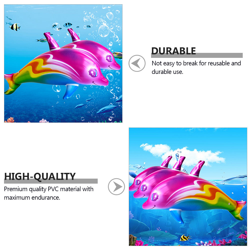 2pcs Big Inflatable Dolphin Toys R520322
